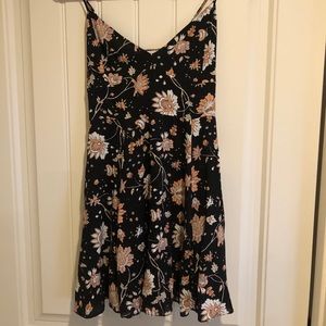 Short floral dress